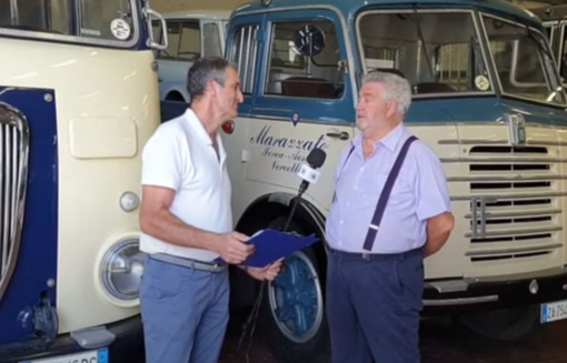 Carlo Marazzato: “Camion d’epoca? Che passione!” VIDEO Carlo Marazzato: “Camion d’epoca? Che passione!” VIDEO