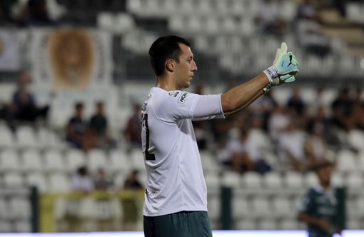 Sassi: gran parata allo scadere dei primi 45' Sassi: gran parata allo scadere dei primi 45'