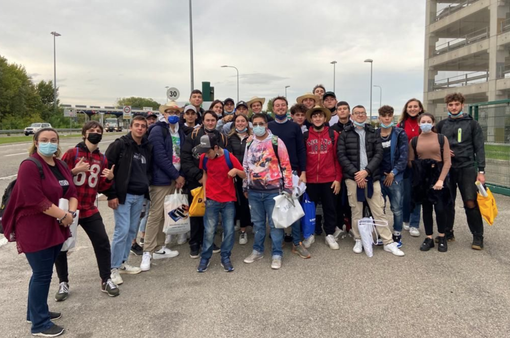 I ragazzi di Agrario e Calamandrei all'Ema di Bologna