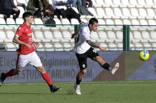 Il sinistro micidiale di Matteo Della Morte (foto Lussoso)