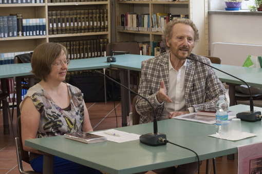 Cinzia Vanni e Giulio Dogliotti (foto Antonio Petocchi) Cinzia Vanni e Giulio Dogliotti (foto Antonio Petocchi)