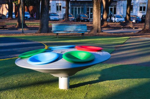 Piazza Mazzini: Biud10 regala alla città un parco giochi del tutto riqualificato