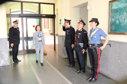 Sicurezza del territorio: incontro tra Prefetto e Carabinieri Sicurezza del territorio: incontro tra Prefetto e Carabinieri