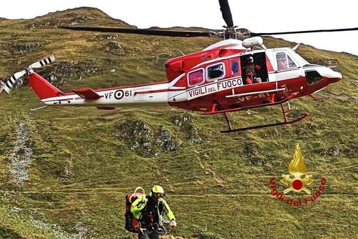 Ore di ansia per l'uomo scomparso in Valle Cervo Ore di ansia per l'uomo scomparso in Valle Cervo