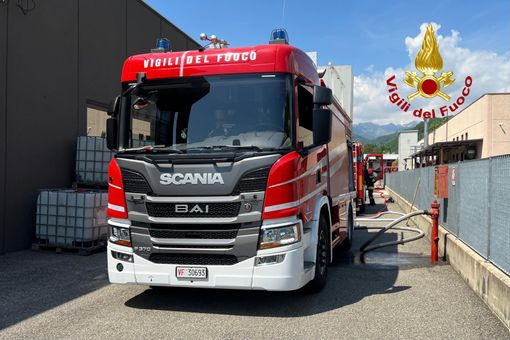 Incendio alle Rubinetterie Condor, azienda del presidente della Pro Incendio alle Rubinetterie Condor, azienda del presidente della Pro