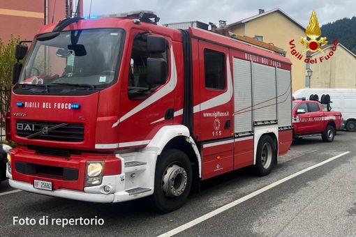 Borgo d'ale: a fuoco la soffitta di un B&B Borgo d'ale: a fuoco la soffitta di un B&B