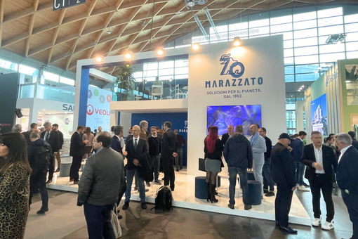 Ecomondo, Marazzato accoglie il ministro Pichetto Fratin