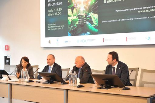 Ecolife 2025, convegno sulla Transizione Energetica: tutto esaurito all’Auditorium Lanificio Maurizio Sella