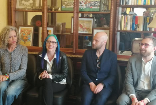 Monica Cirinnà, Giulia Bodo, Gabriele Manachino e Daniele Viotti Monica Cirinnà, Giulia Bodo, Gabriele Manachino e Daniele Viotti