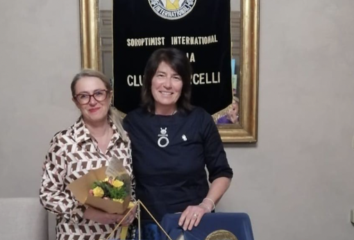 L'artista Lorena Fonsato ospite del Soroptimist