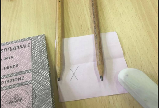 Fotografa il voto e lo pubblica su Instagram: denunciato