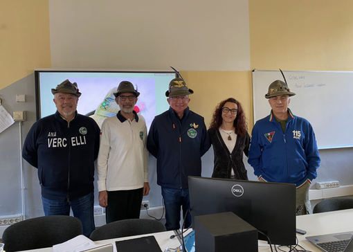 Gli Alpini di Livorno Ferraris al Calamandrei