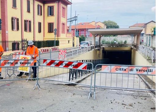 Manutenzione dell'illuminazione: tre ore di chiusura del sottopasso Manutenzione dell'illuminazione: tre ore di chiusura del sottopasso