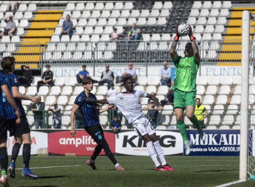 Pro sconfitta in casa dall'Inter Under 23 (f. Devecchi) Pro sconfitta in casa dall'Inter Under 23 (f. Devecchi)