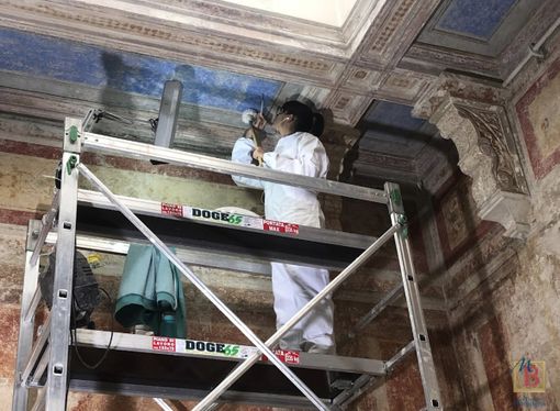 La sala araba del museo Borgogna La sala araba del museo Borgogna