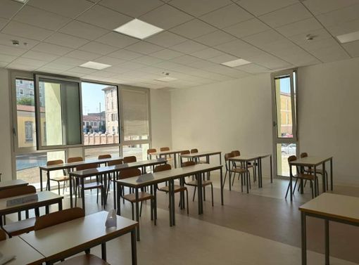 «Un liceo rinnovato, sicuro, tecnologico»: viaggio nei nuovi spazi dello Scientifico - FOTO «Un liceo rinnovato, sicuro, tecnologico»: viaggio nei nuovi spazi dello Scientifico - FOTO