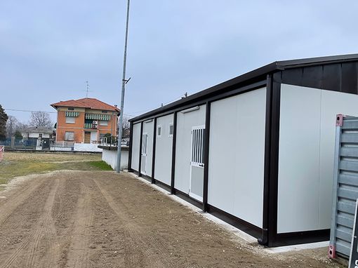 Nuovi spogliatoi al campo di San Bernardo Nuovi spogliatoi al campo di San Bernardo