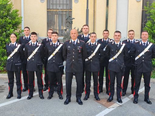 Undici nuovi carabinieri in servizio in Provincia Undici nuovi carabinieri in servizio in Provincia