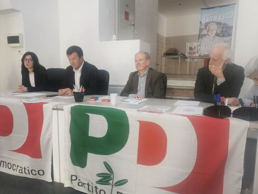 Gori, Paonessa, Bizjak e Bagnasco, il Pd presenta i suoi candidati