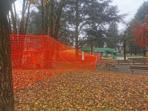 Lavori in corso a Parco Camana: risanamento dell'area che si allaga e nuovi giochi in arrivo Lavori in corso a Parco Camana: risanamento dell'area che si allaga e nuovi giochi in arrivo