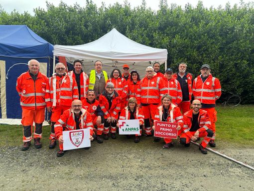 Volontari del Soccorso di Santhià, festa per il 40° di fondazione