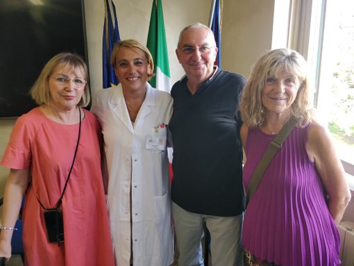 Loretta Caliman, Chiara Saggia, Domenico Manachino e Piera Conti Loretta Caliman, Chiara Saggia, Domenico Manachino e Piera Conti