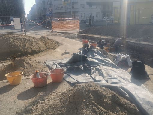 La conferma della Sovrintendenza: in piazza Solferino riemerge una porta romana La conferma della Sovrintendenza: in piazza Solferino riemerge una porta romana