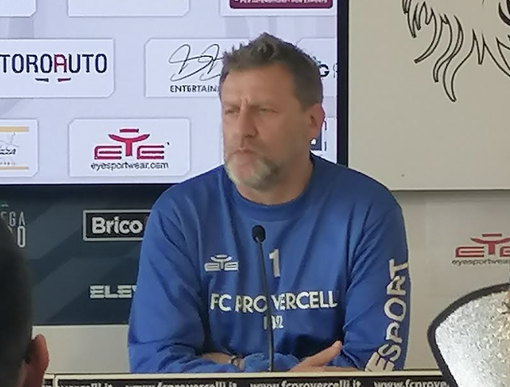 Gardano, allenatore della Pro Vercelli Gardano, allenatore della Pro Vercelli