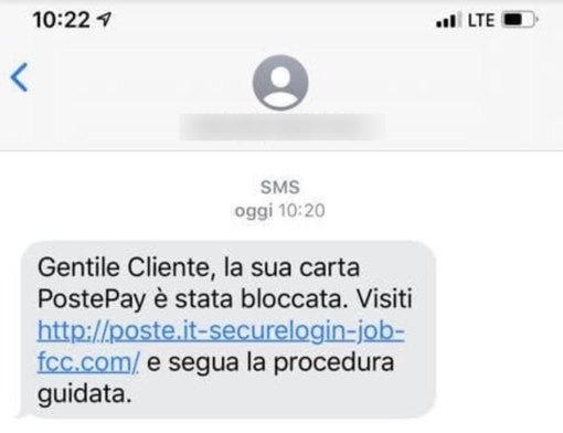 "La sua carta è bloccata...": occhio al nuovo tentativo di truffa