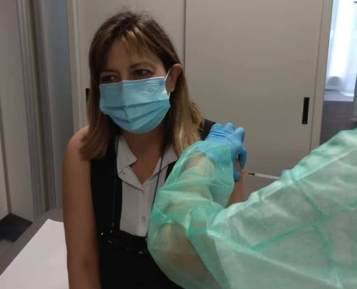 L'insegnante Maria Patrizia Pulsano, "testimonial" della giornata L'insegnante Maria Patrizia Pulsano, "testimonial" della giornata