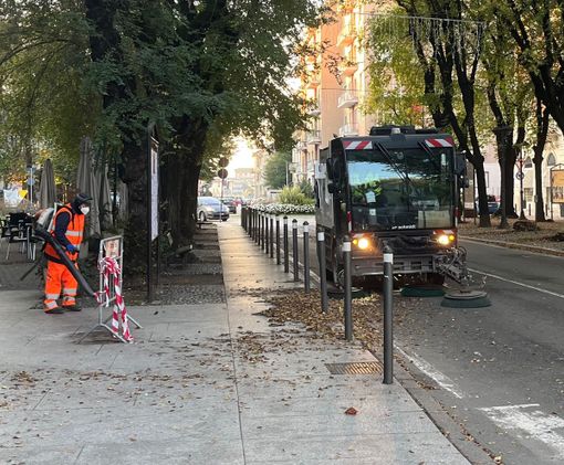 Spazzamento foglie, il calendario dei passaggi della settimana