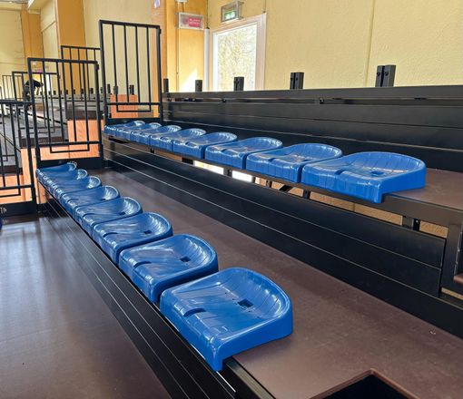 PalaPiacco, si concludono i lavori per le nuove tribune