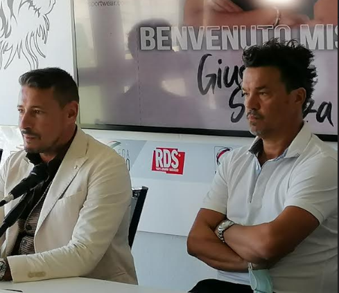 Il direttore Casella e Giuseppe Scienza Il direttore Casella e Giuseppe Scienza