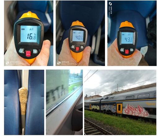 Quaranta gradi sui treni dei pendolari, situazione insopportabile