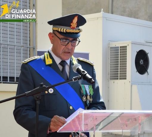 Il colonnello Luca Vassena, nuovo comandante provinciale della Guardia fi Finanza