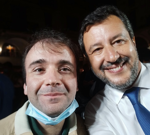 Pipitone con Salvini