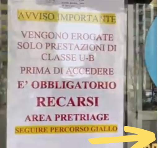 Ospedale: il pre-triage resta obbligatorio (ma intanto i reparti Covid si svuotano)