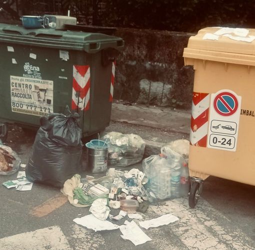 Rifiuti in via Failla: sanzionato il trasgressore