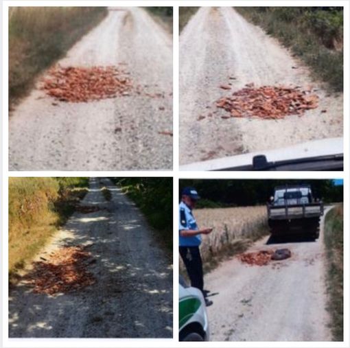 Borgo d'Ale, scaricano inerti sulla strada di campagna: 13mila euro di multa Borgo d'Ale, scaricano inerti sulla strada di campagna: 13mila euro di multa