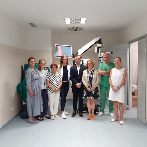 Oculistica: da Igea e Fondazione Valsesia un microscopio operatorio da 116mila euro