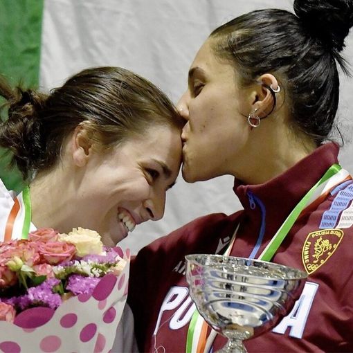 Dal sito di Federscherma: Traditi e Rossetti sul podio