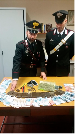 Il sequestro effettuato a Crescentino