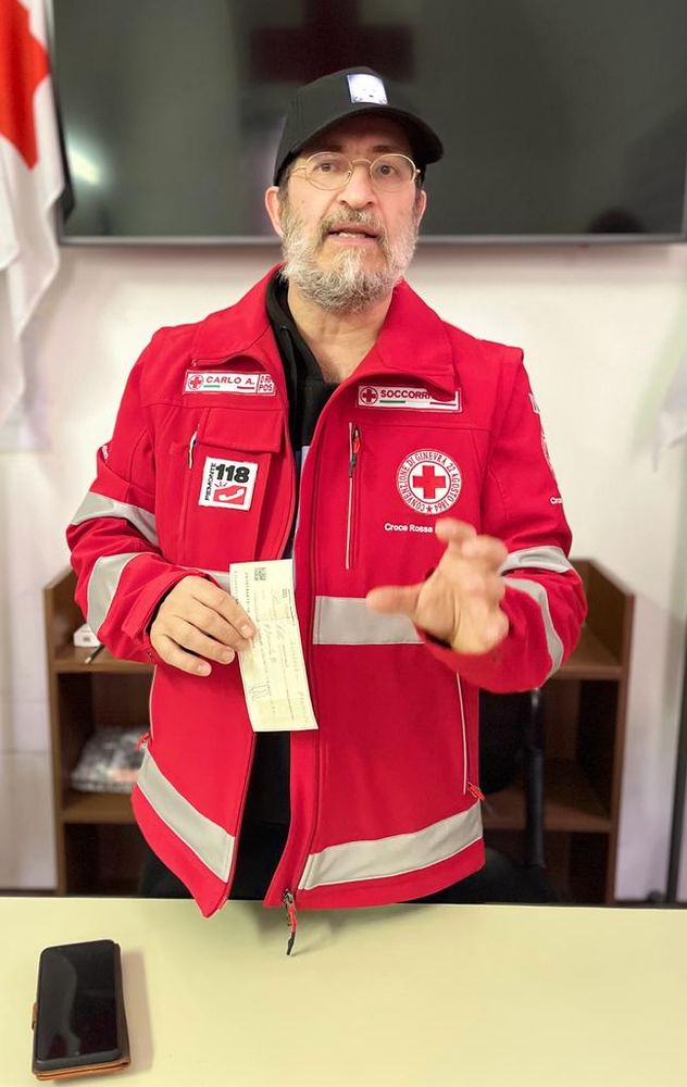 Diecimila euro per la Croce Rossa di Vercelli