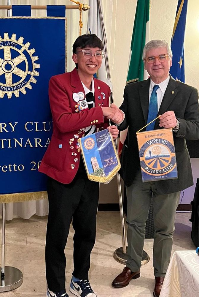Rotary, serata dedicata ai giovani con uno studente di Taiwan