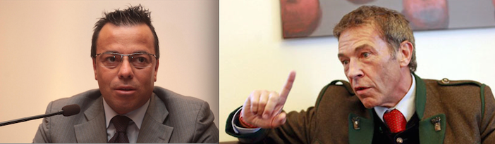 Gianluca Buonanno e Jorge Haider Gianluca Buonanno e Jorge Haider