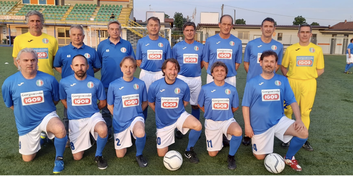 L'Italia over 50 e, nella foto sotto, Stefano Calonico L'Italia over 50 e, nella foto sotto, Stefano Calonico