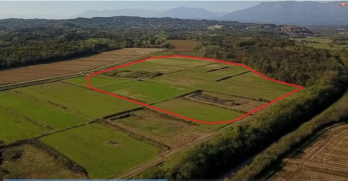 La zona dove sorgerà la discarica La zona dove sorgerà la discarica