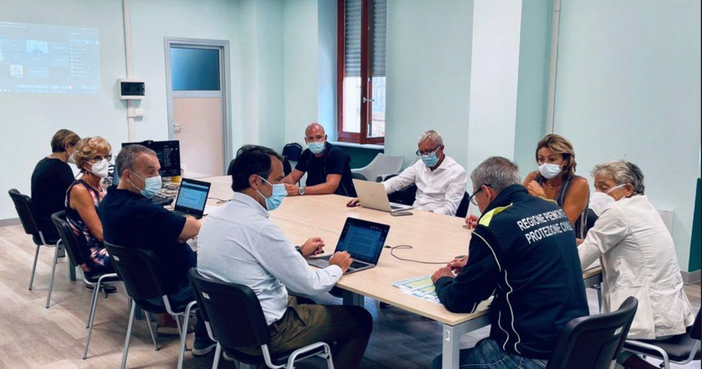 La riunione dell'Unità di Crisi al Dirmei