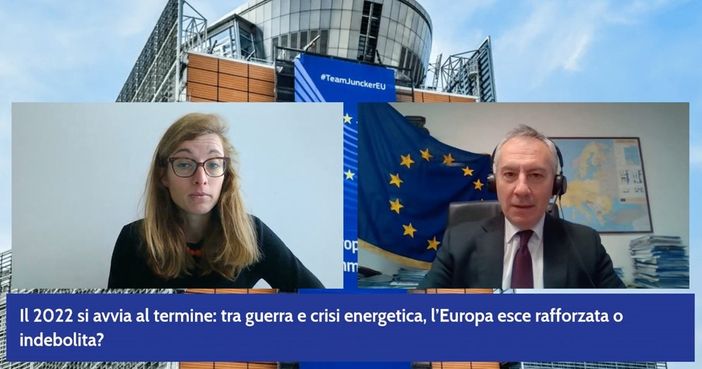 Guerra, caro energia e Pnrr: intervista a Massimo Gaudina (Commissione Europea): "Le crisi rafforzano la coesione tra i Paesi" [VIDEO]