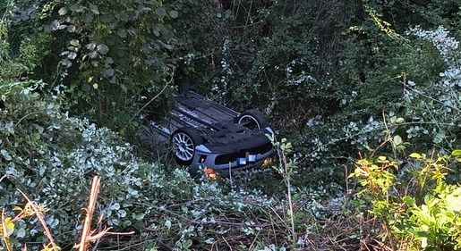 L'auto investitrice dalla quale è partita tutta l'inchiesta